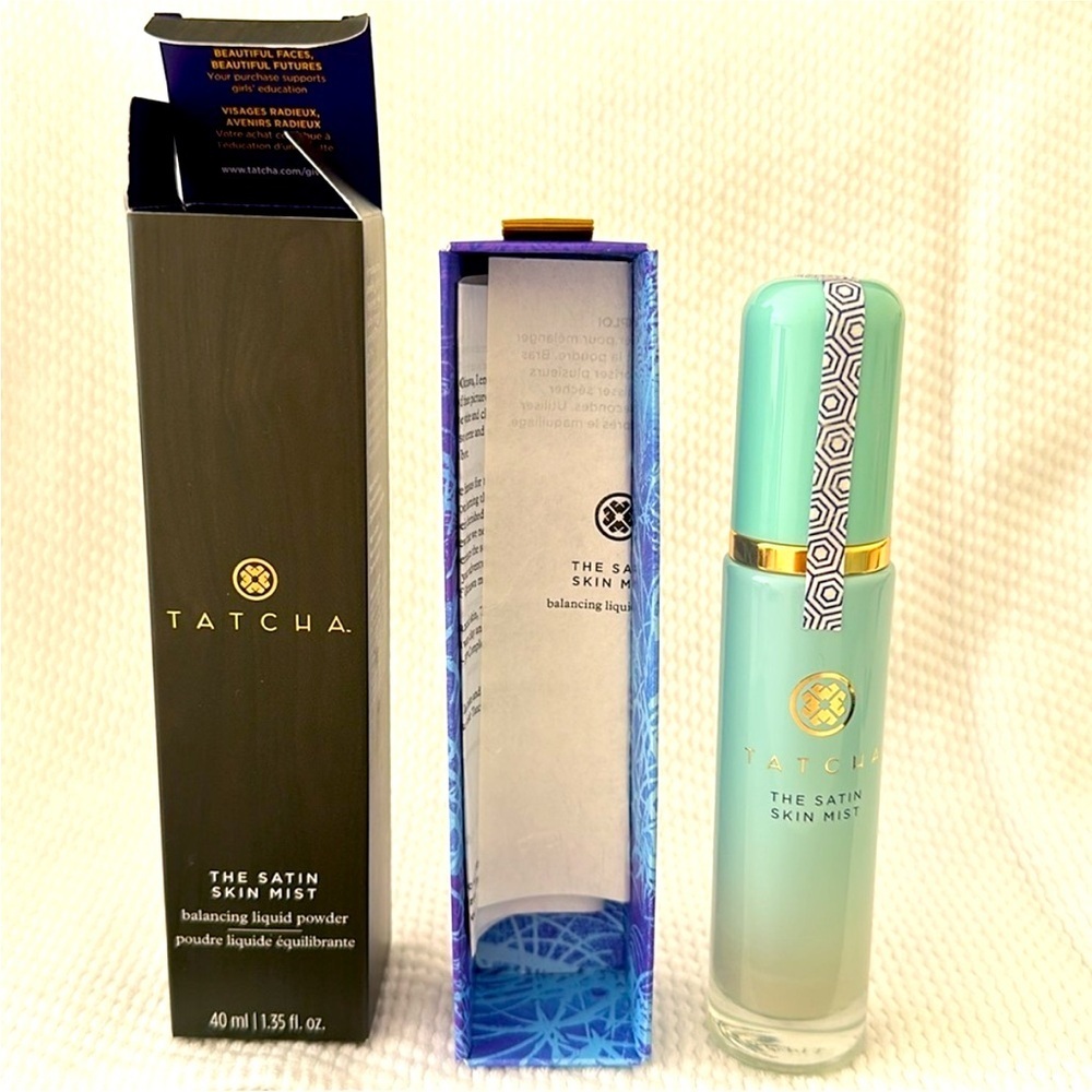 TATCHA The Satin Skin Mist Balancing Liquid Powder NIB Full Size